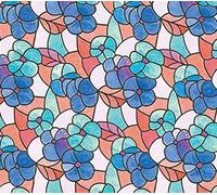 Stained Glass Effect Lisboa Spring 45cm x 1.5m 338-0018 Free Postage
