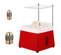 Stained Glass Grinder Machine, 65W Portable Glass Grinding Machine, 4200R Mini DIY Grinding Tool Kit for Stained DIY, Mosaics, Ceramics and Crafts red