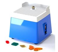 Stained Glass Grinder, Mini Stained Glass Grinder Machine, 4200RPM Portable Glass Grinding Cutting Tool with 5/8'' Diamond Grind Bit for DIY Art Crafts (220V, UK Plug)