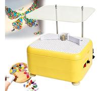 Stained Glass Grinder with Baffle, 4200RPM Mini DIY Grinding Tool Kit, for Colored Stone Mosaics, Handcrafted Glazed Glasswork, Gemstone polishing
