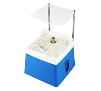 Stained Glass Grinder with Diamond Grinding Head - Includes Splash Guard, Face Shield & Water Tray for Professional Glass Art Projects