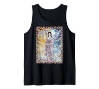 Stained Glass Izanami Japanese Mythology Goddess Tank Top