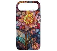 Stained Glass Lotus Flower Cosmic Celestial Mosaic Floral Case for iPhone Air