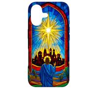 Stained Glass Nativity Star Art Christmas Christian Case for iPhone 17