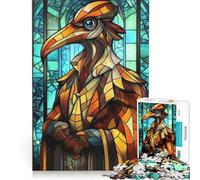 Stained Glass Plague Doctor Puzzle