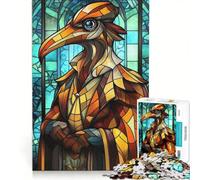 Stained Glass Plague Doctor Puzzle