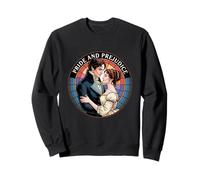 Stained Glass Pride & Prejudice Darcy Elizabeth Jane Austen Sweatshirt
