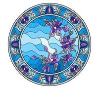Stained Glass Puzzles for Adults 1000 Pieces, Impossible Hard Difficult Challenging Puzzles for Adults, Colorful Mosaic Tree of Life Jigsaw Puzzle