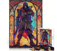 Stained Glass Rogue 1000 Piece Jigsaw Puzzles for Adults Mind Exercise Toy Casual Fun Precision Cut Artistic Gift 50x75cm
