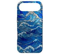 Stained Glass Sea Wave Nautical Style for Women Case for iPhone Air