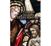 Stained Glass Sketchbook: 6in x 9in Grid Sketchbook with 50 Pages