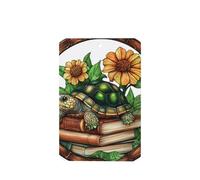 Stained Glass Turtle On Books Sunflower Car Air Fresheners 4 Pcs Hanging Scented Cards Fragrance Scented Cards For Car Aromatherapy Tablets