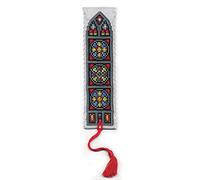 Stained Glass Window Bookmark - Cross Stitch Kit