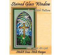 Stained Glass Window Cross Stitch Pattern