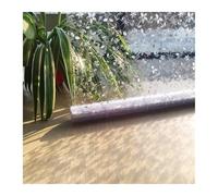 Stained Glass Window Film Window Stickers Glass Sticker Anti Film The PET Electrostatic Patch Self-Adhesive Frosted(Small Petals,45 cm x 100 cm)