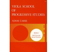 STAINER AND BELL CARSE ADAM - VIOLA SCHOOL OF PROGRESSIVE STUDIES VOL.3 Educational books Viola