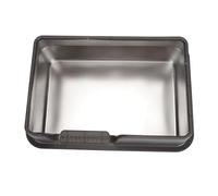 Stainl Steel Litter Box High Sides Splashing Easy to Enclosed Cat Litter Box for Sm Medium Cats Sm Size Black and the Steel Construction for Rinsing wiping. Mea Stainl Steel (S