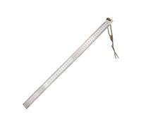Stainless 50cm 20in Straight Ruler Car Mounted Defense Ruler Measurement Tool Multifunctional Straight Edges Ruler4 Portable Measuring Tool