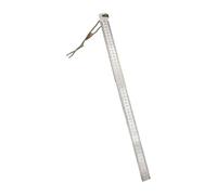 Stainless 50cm 20in Straight Ruler Car Mounted Defense Ruler Measurement Tool Multifunctional Straight Edges Ruler4 Thickened Stainless Steel