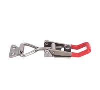 Stainless Adjustable Toggle Latch Clamp, Toggle Latch Clamp Heavy Duty Toggle Clamp for Smoker Lid Jig, Tool Box Case Trunk Door 250kg with a Fixed Hook
