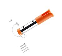 Stainless Boats Rod Kayak Holder Easy Installation Single Hole Fishing Poles Stainless Steel Fishing