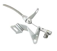 Stainless Braided Kickdown Throttle Replacement Compatible With 727 Transmission