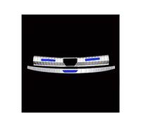 Stainless Car Rear Door Bumper Protector Sill Plate Trunk Tread Plate Trim For VW For ID.4 For ID4 2021-2022 JUNOOS(9)