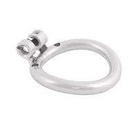 Stainless Chastity Device Ergonomic Design Base Ring Male Briefs Spares (2.17''/ 55mm)