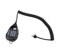 Stainless Clip Speaker Microphone for AnyTone Dual Band Radio | Built-in noise reduction, filters engine noise, clear voice transmission, for ideal for high-driving environments, compatible