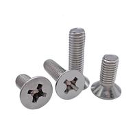 Stainless Countersunk Screws 10/50 M2.5 M3 M4 M5 M6 M8 A2-70 304 Stainless steel Cross Flat Countersunk Head Screw Bolt(30mm,M8 10pcs)