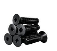 Stainless Countersunk Screws 50pcs/lot Six-Lobe Torx Flat Countersunk Head Screw Bolt M2M2.5 M3 M4 304 Stainless Steel Grade(14mm,M3)
