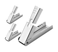 Stainless Crawfish Peeler, Portable Seafood Shell Cracker, 2.76x0.83 Inches Tail Opener with Smooth Design, Sturdy Steel Shucker, Prep Tool with Compact Style, Dining Accessory for BBQ Catering