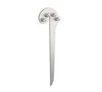 Stainless Device Circle Center Finder Gadget for Scriber Measuring Ruler for Accurate Centerline Positioning - Round Square 3D Materials - Woodworking Marking DIY on Carpenters Steel Engineers