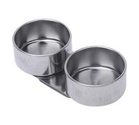 Stainless Double Steel Steel Art Pallet -Caador/Support -Pot of Large Oil Painter Containers for Artists Long Long and Comfortable Oil Paint for Painters Stainless Patery for Acrylic or Wooden