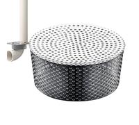 Stainless Drain Guard - 304 Filter Cap, Outdoor Downspout Screen, Blockage-Prevention Mesh Protector | Reliable Leaf Debris Defense Enhances Rainwater Flow During Garden Maintenance Tasks