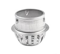 Stainless for Anticlog Roof Roofs Drain Filter Gutter Sewer Drain Steel Outdoor Drain Pipes Exhaust Pipes Floor Balconies Adjustable Place Simple (90mm)
