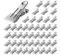 Stainless For steel Clips for Pool Covers 48pcs for Strong Attachment During Winter (black)