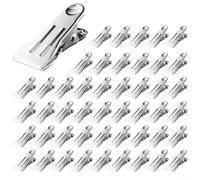 Stainless For steel Pool Cover Clips 48PCS for Easy Winter Pool Cover Security (white)