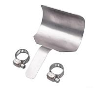 Stainless for Steel Welding Fire Shield 10x7cm Heat Resistant | Welding Heat ShieldSpark Deflector For TorchFireproof Welding GuardStainless Steel Flame ShieldMapp Gas Safety