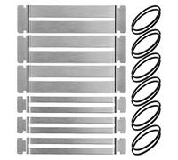 Stainless Guitar Fingerboard Guards Fretboard Protector Luthier Tool Fretboard Protector For Dressing & Polishing Frets Guitar Luthier Tools Set Guitar Fingerboard Guards Fingerboard Guards Protectors