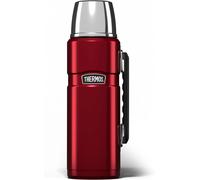 Thermos - Stainless King Red Travel Flask (1.2L) - Premium Leak Proof Insulated