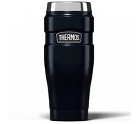 Thermos Stainless King Travel Tumbler & Multi- Purpose Flask- 470ml Insulated Hot & Cold Water Bottle for Daily Commute & Weekend Adventures - Sleek Design in Midnight Blue, 5-Year Durability