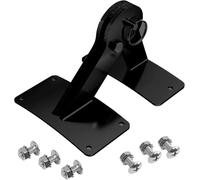 Stainless Lid Hinge Kit Compatible with Weber Smokey Mountain Grill 18.5" & 22.5" Model, One Touch BBQ Quick Release - Let The Lid Connect to The Grill (Black)