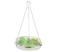 Stainless Mesh Dryer : Hanging Fly Proof Screen Net, Foldable Herb Drying Rack | Portable Circular Vent Rack Tool, Deshid Accessory