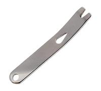 Stainless Mini Pry Bar Multifunctional Crank Crowbar Tool Pocket Travel Tool Keychain Accessorie for Camping Picnic Outing