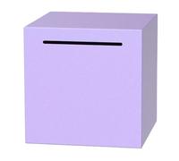 Stainless Money Jar, Steel Change Holder, Saving Box with Sturdy Layer, Dollar Organizer with Refined Texture, 4.72×4.72×4.72in Bank Category, Portable Utility for Kids Adults Home Office