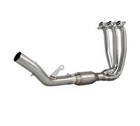 Stainless Motorcycle Exhaust System Modify Racing Header Tube 51MM for CFMOTO 675SRR Front Exhaust for Pipe