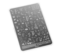 Stainless Nails Art Stamping Plates Professional Templates for Gel Polish Application Nail Stamping Plate
