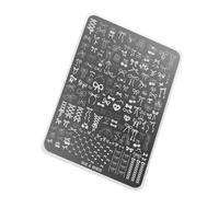 Stainless Nails Art Stamping Plates Professional Templates for Gel Polish Application Nails Design Template