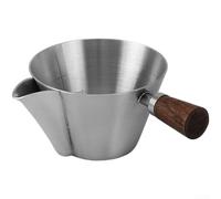 Stainless Oil Separator Cup for Espresso Brewing Clear